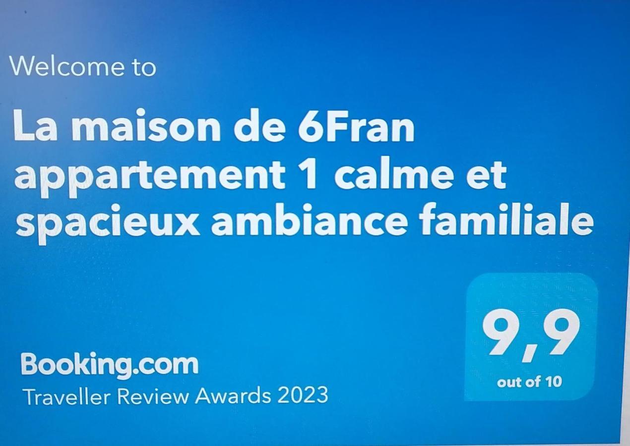 La Maison De 6Fran Appartement 1 Calme Et Spacieux Ambiance Familiale Valros Ngoại thất bức ảnh